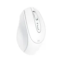 White Silent Wireless Mouse